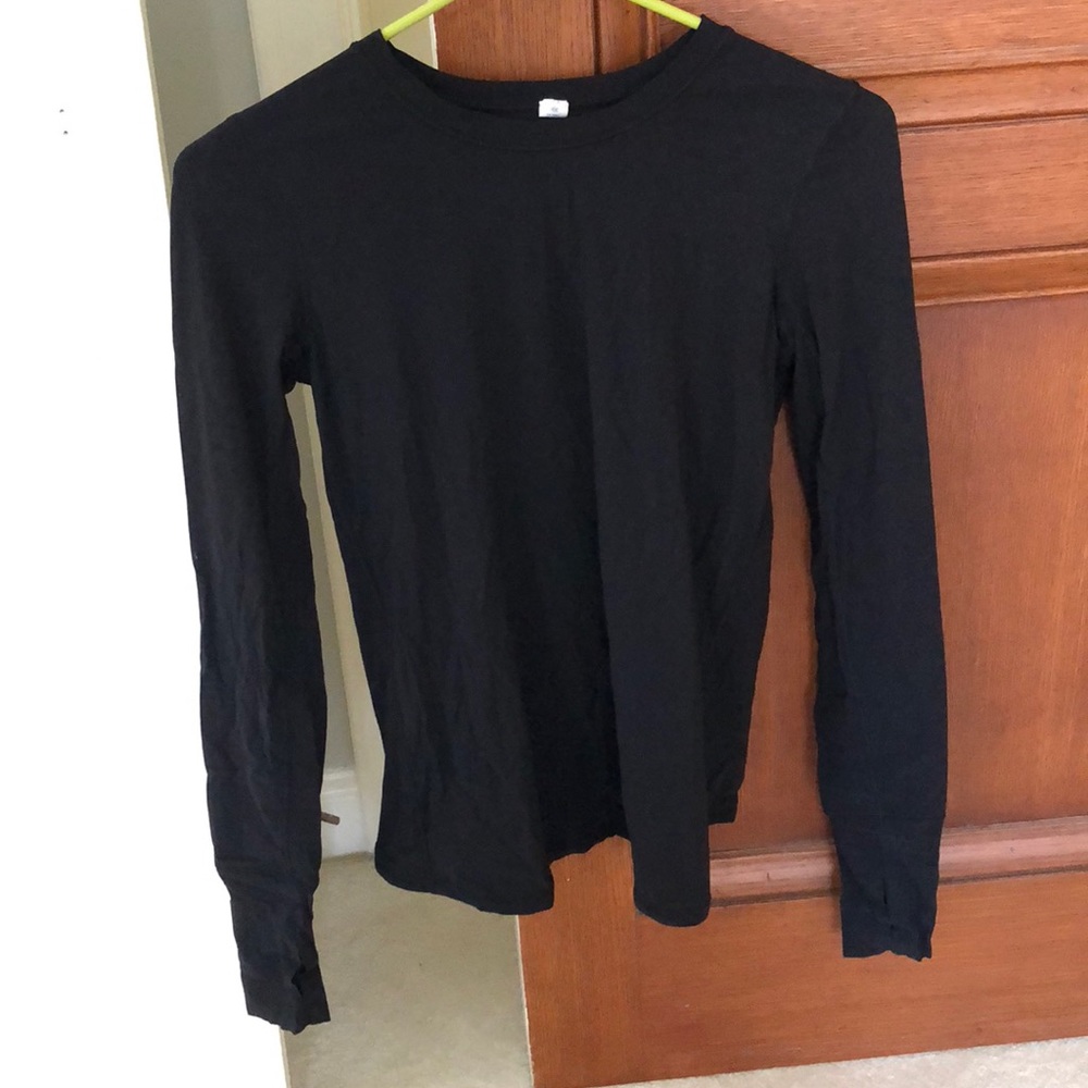 Lululemon crossed back long sleeve